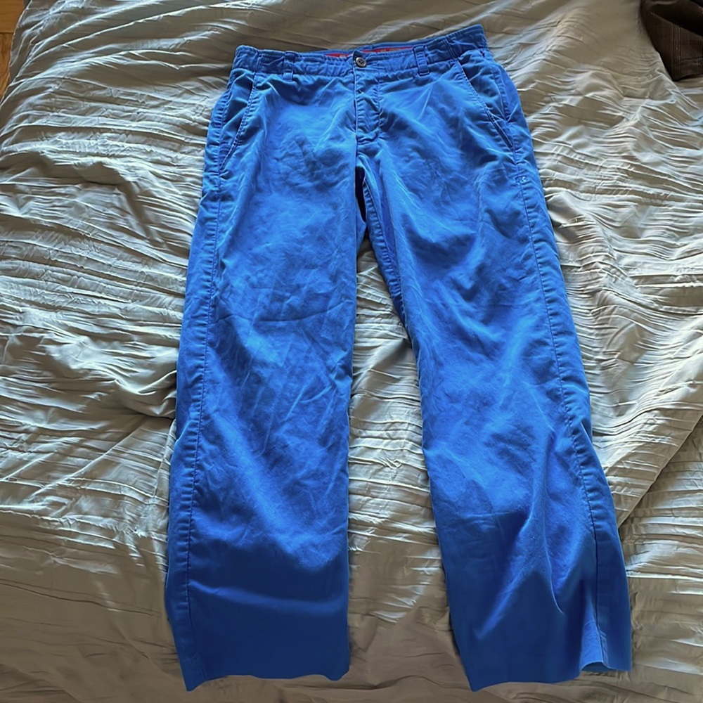 Blue Under Armour Chino Pants